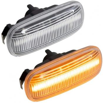 Feu clignotant jaune avant gauche – PRASCO MB1554004