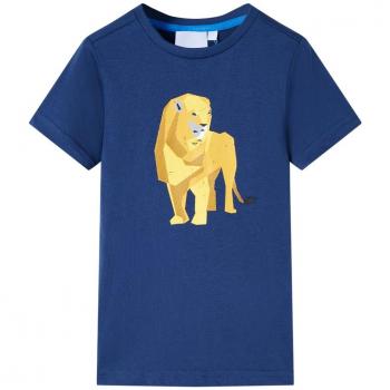 VIDAXL - Maglietta per Bambini Blu Scuro 92 91013