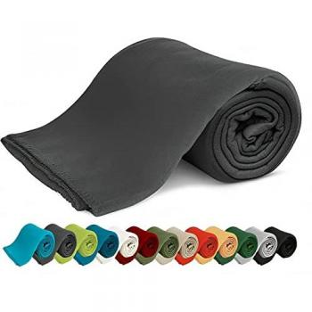 Wohndecke Polar-Fleece mit Antipilling, 130x160 cm