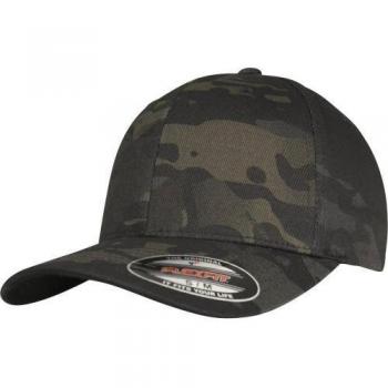 Yupoong FlexFit Multi‑Camouflage Hat (S/M)