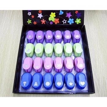 Set de 24 herramientas para hacer scrapbook, incluye punzón para papel, ideal para DIY y galería de fotos