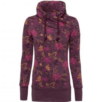 NESKA O Kapuzen-Sweatshirt – asymmetrischer Schalkragen