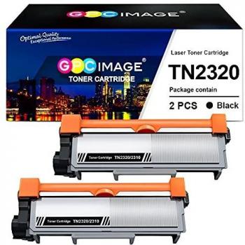 Cartucce toner compatibili Brother TN2320 per MFC-L2700DW, MFC-L2720DW, MFC-L2740DW, DCP-L2500D, DCP-L2520DW, DCP-L2540DN, HL-L2300D, HL-L2340DW, HL-L2360DN, HL-L2365DW (Nero, 2 pezzi)