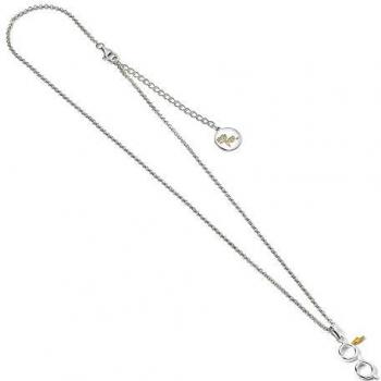 Harry Potter Sterling Silver Glasses and Lightning Bolt Necklace