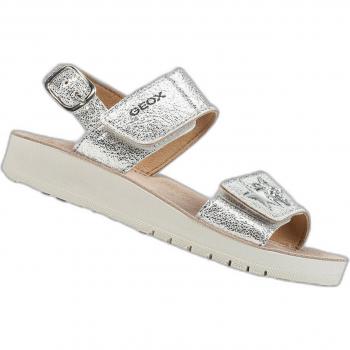 Geox J15eaa 000bn J Costarei Sandals Silver