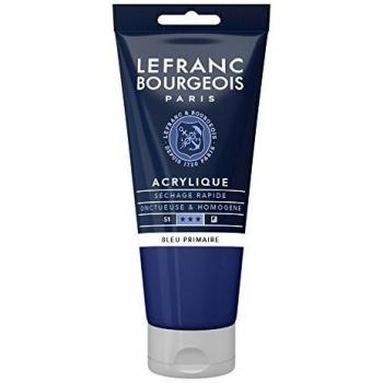 ACRILICO FINE LEFRANC & BOURGEOIS TUBO 80 ML BLU PRIMARIO