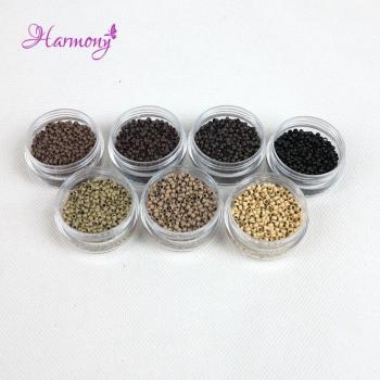 Copper Micro Nano Beads for Nano-Tip Hair Extensions 1000pcs/jar
