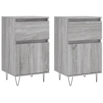 Cassettiera Mobile Sonata 40x35x70 – Organizer Cucina in Grigio con Pannelli Compositi