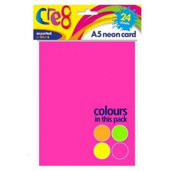 CRE8 - A5 NEON CARD
