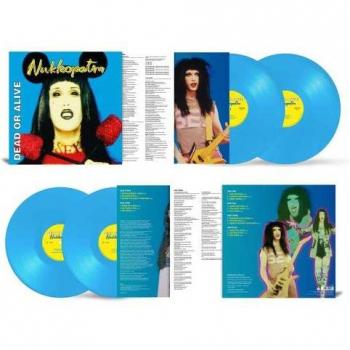 Vinyle 2LP Dead or Alive Nukleopatra - Édition Anniversaire 25ème Année Vinyle Bleu 2020 UK