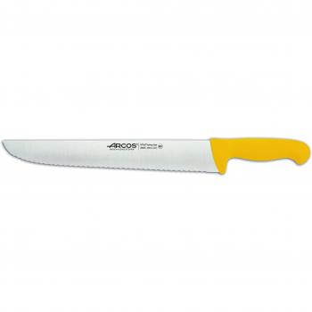 Faca Pescador Pérola Arcos 292500 Nitrum Inox Mango Amarelo 35cm