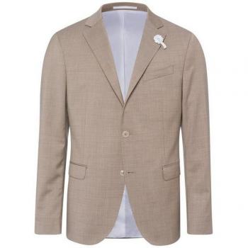 Baldessarini, Formal Blazers, Male, Beige, Size XL