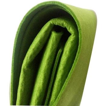Fieltro Verde 3mm DIY para Artesanía - Material Duro para Bolsas de Plantación (90cm por Yarda)