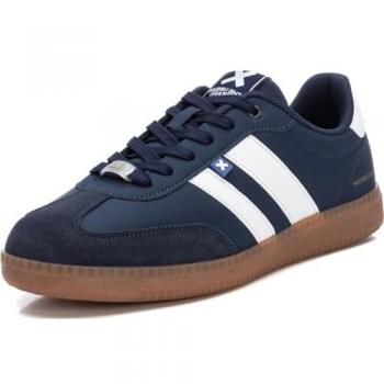 Xti para hombre. 143486 Zapatillas 143486 marino (43), Plano, Cordones, Casual, Xti outlet 2024