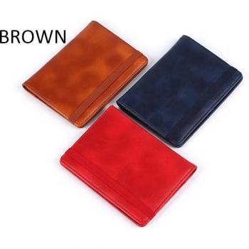 Funda Vintage para Pasaporte de Cuero PU