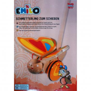 EMILO Schmetterlingsschieber – Naturholz