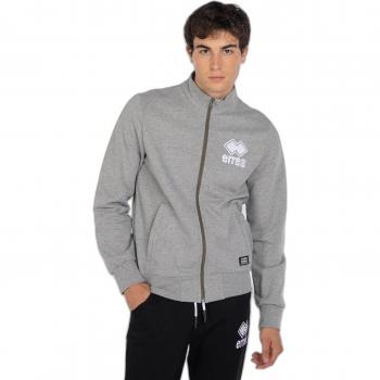 Errea Essential 26 Sweatshirtjacke mit Reißverschluss Grau M