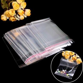 100pcs Resealable Plastic Bags for Jewelry and Candy Packing
