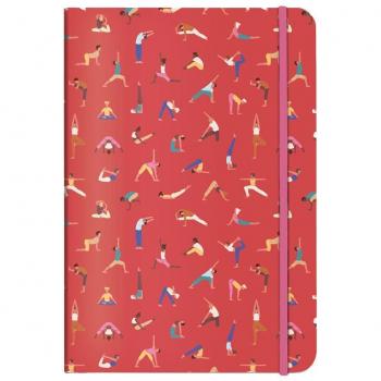 CEDON Notizbuch A5 Yogi rot