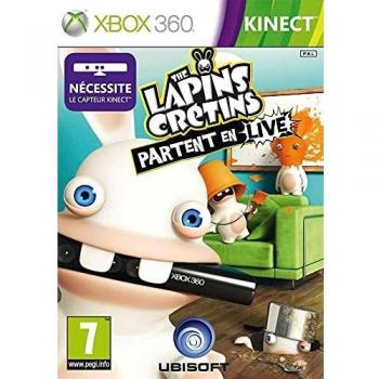 Jeu Xbox 360 Les Lapins Crétins Partent en Live
