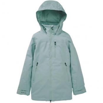 Giacca Verde Turchese Burton Lelah con Cappuccio M