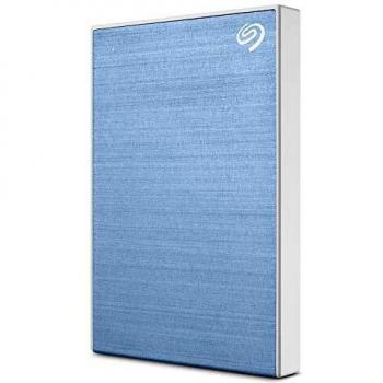Seagate Backup Plus Slim Portable HDD - Light Blue USB 3.0 for PC Laptop and Mac