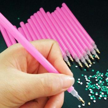 Diamond Embroidery Dotting Pen Set - 10 Pieces for 5D Painting