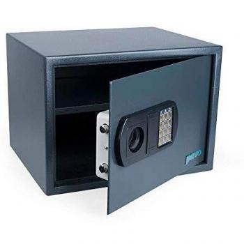 Pavone Cassaforte Grigio Scuro 43x36x31 cm