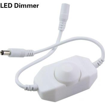 LED Helligkeitregler Mini – DC12V‑24V für 3528, 5050, 5630 Streifen