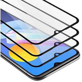 Film Protection Verre Durci Transparent Noir – Compatible Vivo Y52 5G/Y72 5G (x3)