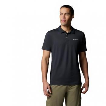 Columbia Men's Tech Trail™ Utility Polo – Black, M
