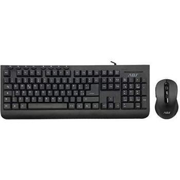 Kit Pure Evo KT108 Tastiera e Mouse USB Nero