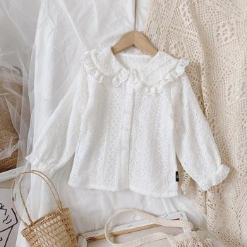 Zacht Schoolshirt 1,5m Lang met Luxe Kant en Mesh voor Kinderen