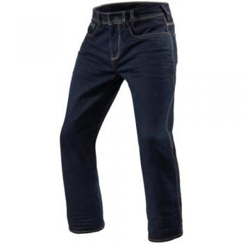 Jeans Moto Rev'it PHILLY 3 LF Blu Scuro Slavato L34 taglia 33