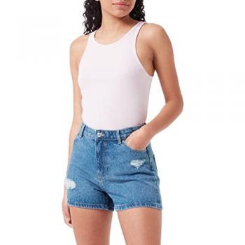 Jeans Corti Jagger Blu Alta Mediana