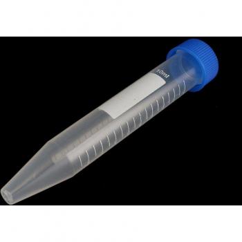 10Pcs 10ml Screw Cap Plastic Centrifuge Vials