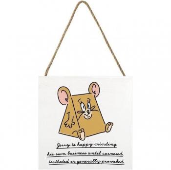Tom e Jerry Gioco in Legno 20 cm Marrone/Blanco