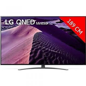 TV 190,5 cm (75 INCH) - LG QNED MiniLED 75QNED866QA Televisor 190,5 cm (75 INCH) 4K Ultra HD Smart Wifi Negro