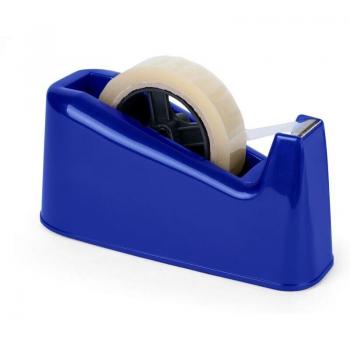 Distributeur de ruban adhésif bleu vide