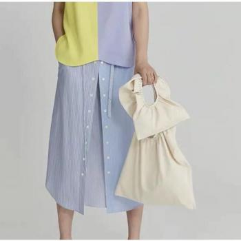 Retro Single Shoulder Canvas Handbag