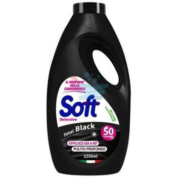 Detersivo Soft Lavatrice Total Black 50 Lavataggi