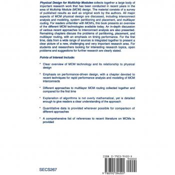 Physical Design for Multichip Modules (The Springer International Series in Engineering and Computer Science, 267, Band 267)