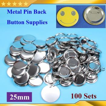 100 Sets 1 25mm All Steel Professional Badge Button Maker