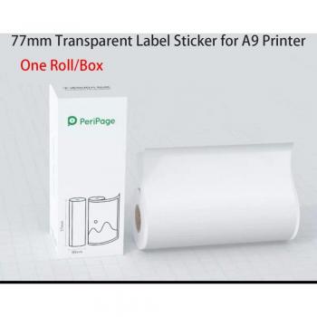 Peripage A9 Transparent Sticker Paper