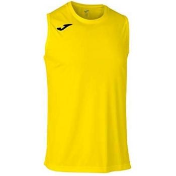 Camiseta Sin Mangas Combi Baloncesto Joma Amarilla
