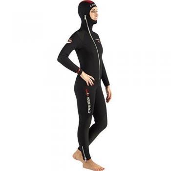 Cressi Traje de Neopreno Diver 5mm para Mujer Adulto Negro