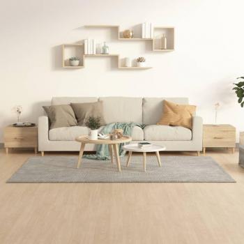 VidaXL Set of 2 Coffee Tables Sonoma Oak 50x50x40 cm Engineered Wood