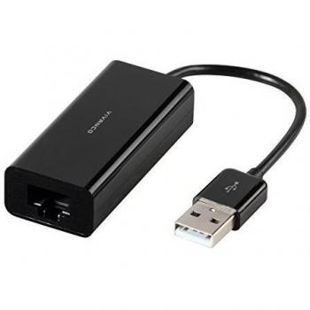 Adaptador USB a RJ45 Vivanco 36669 - Velocidad de 200Mbps