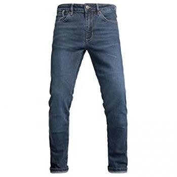 Jean de moto John Doe Pioneer Mono Bleu 30
