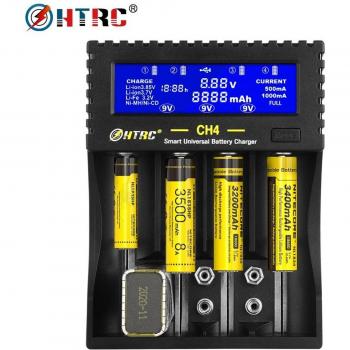 Cargador de Baterías para Li-ion, Li-fe, Ni-MH y Ni-CD